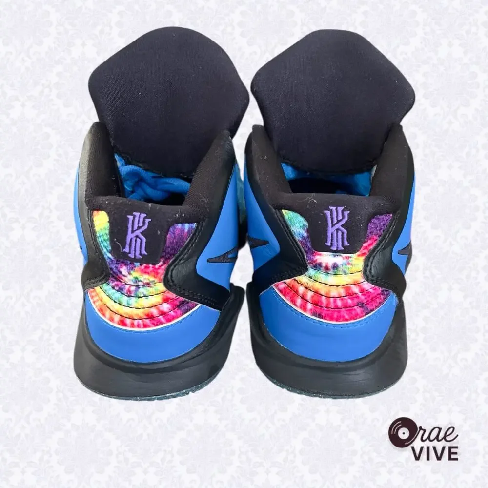 Nike Kyrie Infinity SE Tie-Dye DM3894-410 Youth 5.5Y Blue Basketball Shoes